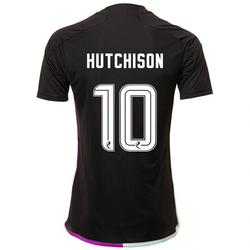 Homme Maillot Bayley Hutchison #10 Noir Tenues Extérieur 2023/24 T-Shirt Suisse
