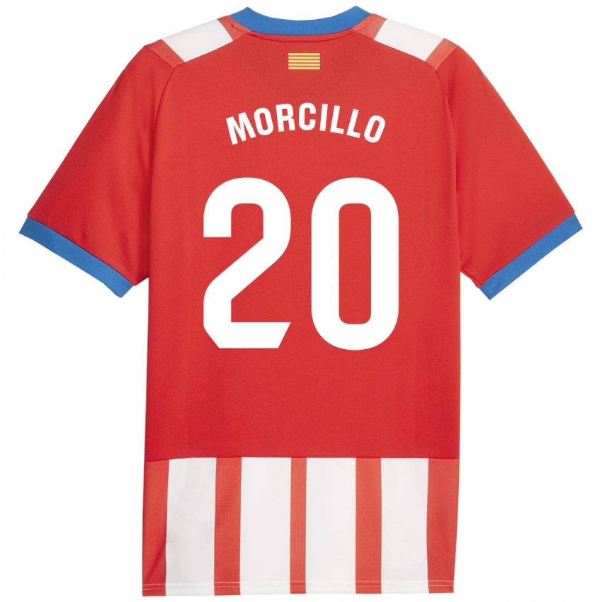 Damen Luis Morcillo #20 Rot-Weiss Heimtrikot Trikot 2023/24 T-Shirt Schweiz
