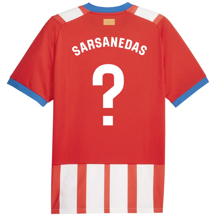 Damen Joao Sarsanedas #0 Rot-Weiss Heimtrikot Trikot 2023/24 T-Shirt Schweiz