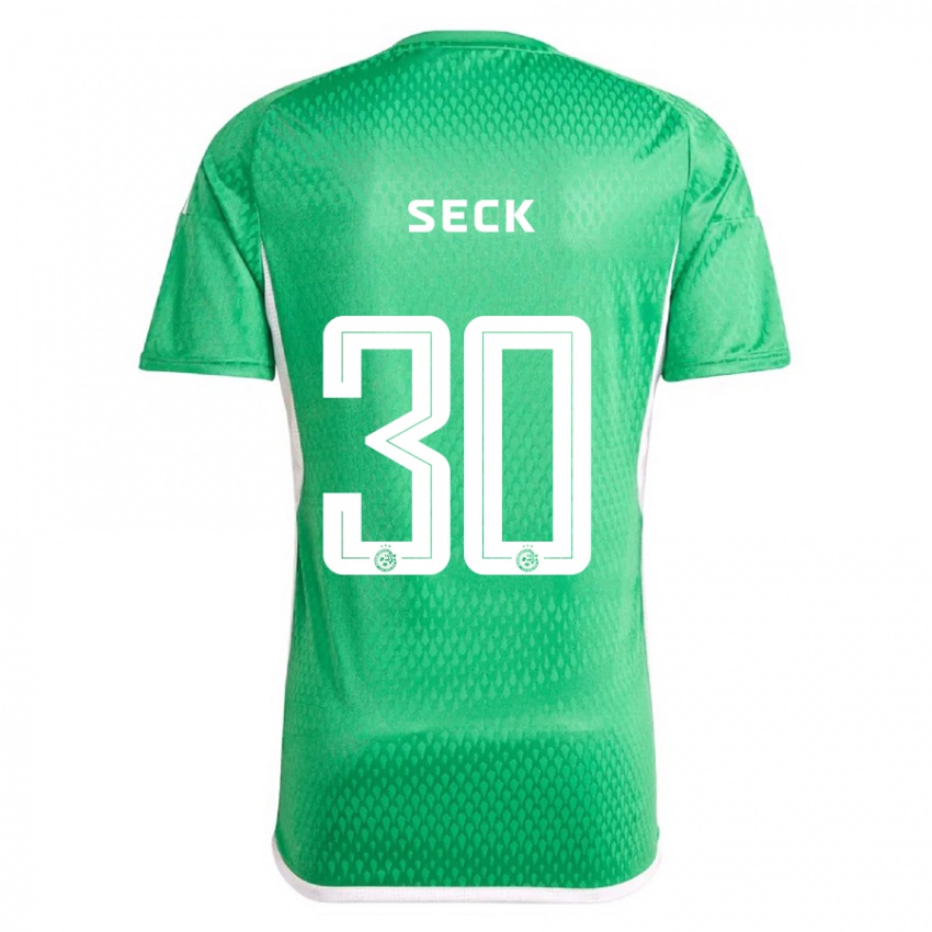 Damen Abdoulaye Seck #30 Weiß Blau Heimtrikot Trikot 2023/24 T-Shirt Schweiz