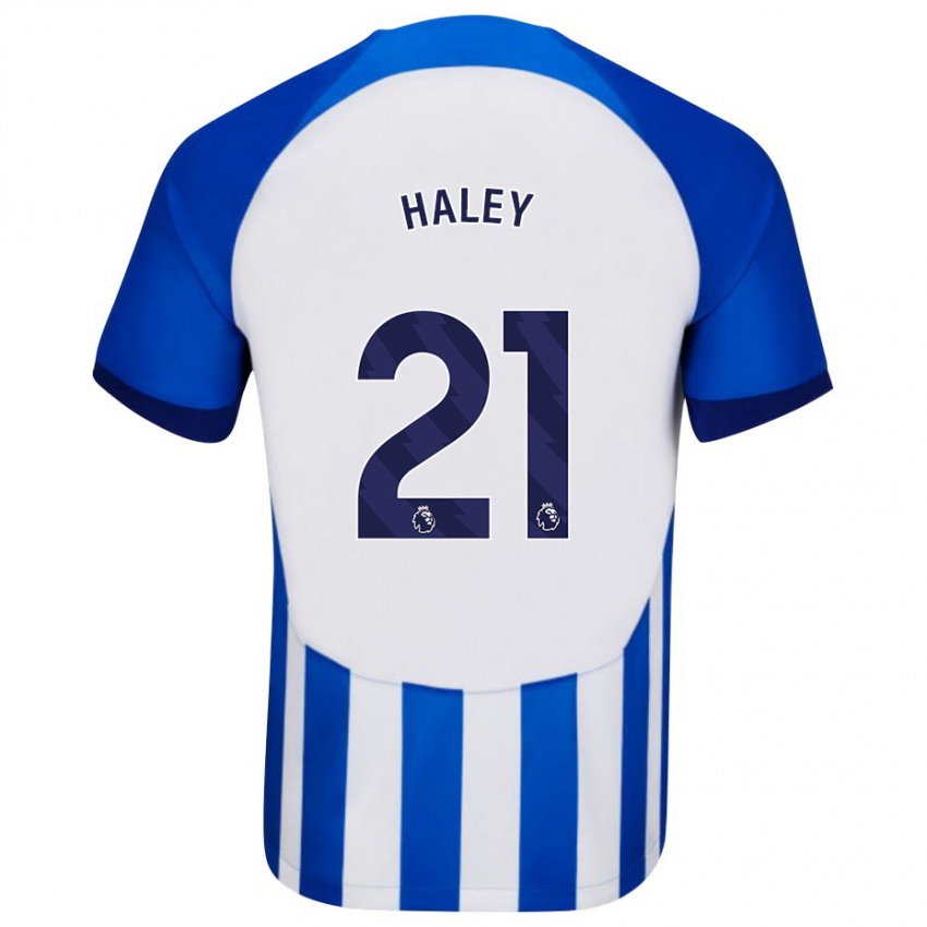 Damen Madison Haley #21 Blau Heimtrikot Trikot 2023/24 T-Shirt Schweiz