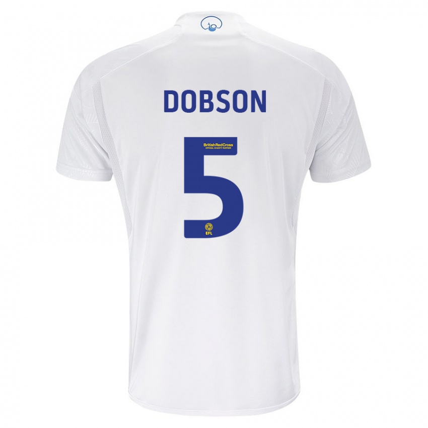 Damen Ellie Dobson #5 Weiß Heimtrikot Trikot 2023/24 T-Shirt Schweiz
