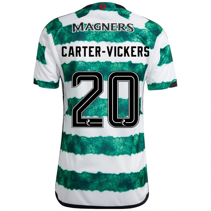 Damen Cameron Carter-Vickers #20 Grün Heimtrikot Trikot 2023/24 T-Shirt Schweiz
