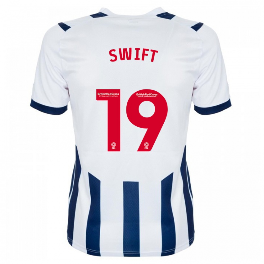 Damen John Swift #19 Weiß Heimtrikot Trikot 2023/24 T-Shirt Schweiz