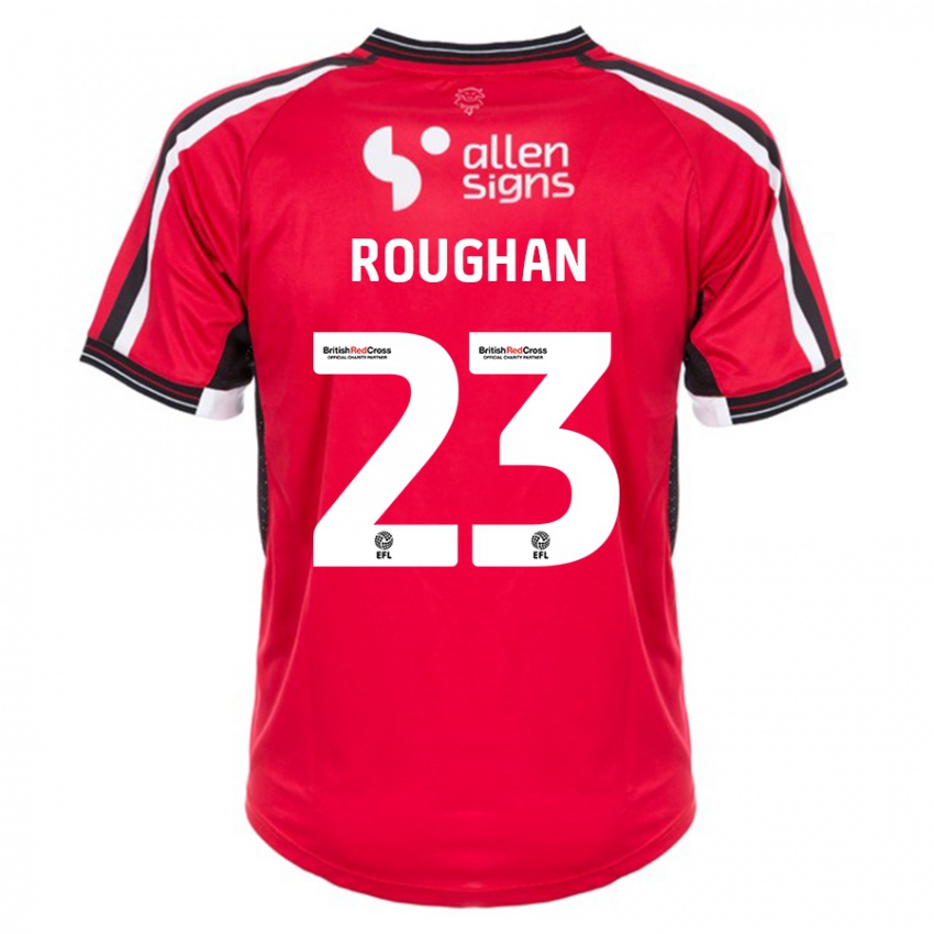Damen Sean Roughan #23 Rot Heimtrikot Trikot 2023/24 T-Shirt Schweiz