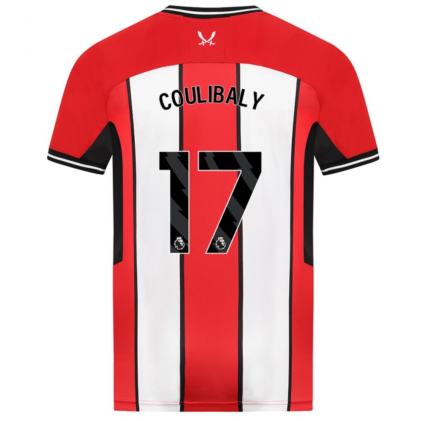 Damen Ismaila Coulibaly #17 Rot Heimtrikot Trikot 2023/24 T-Shirt Schweiz