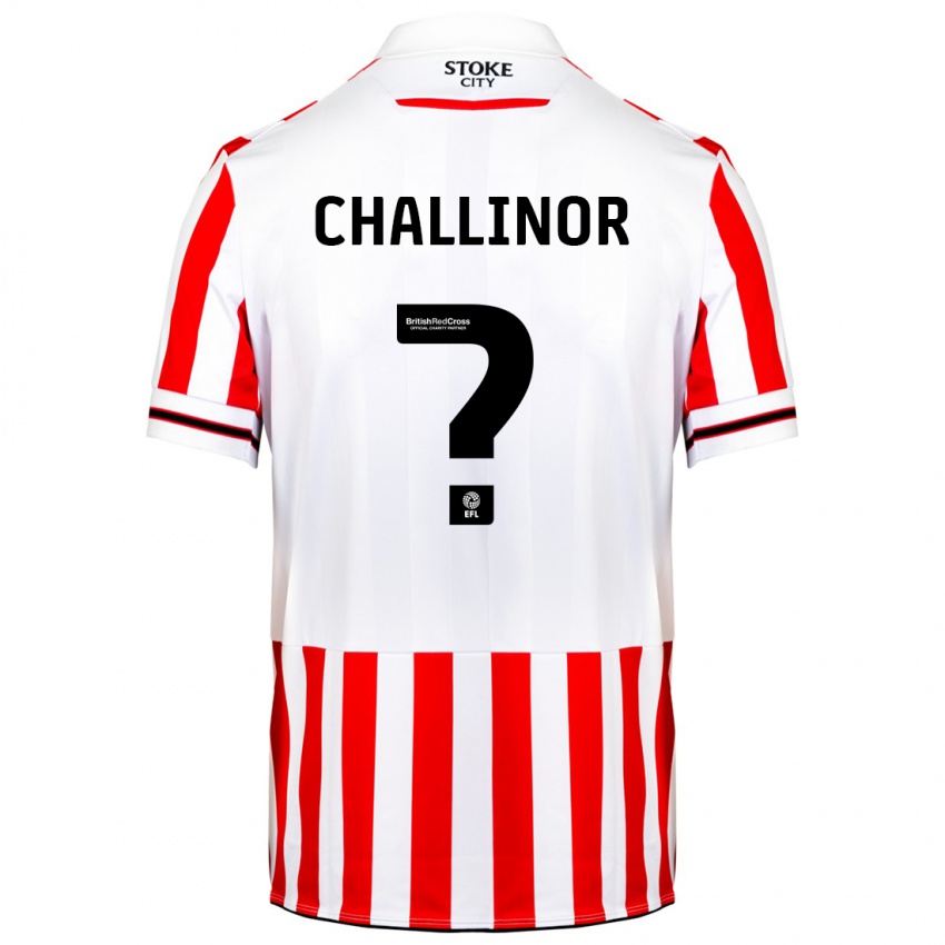 Damen Oliver Challinor #0 Rot-Weiss Heimtrikot Trikot 2023/24 T-Shirt Schweiz