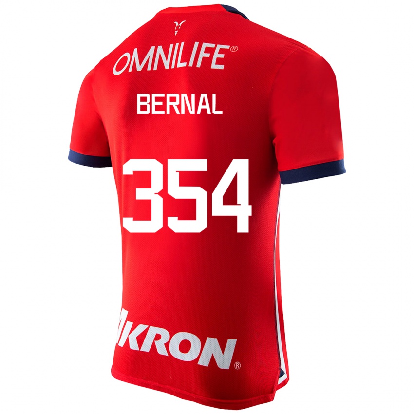 Femme Maillot Carlos Bernal #354 Rouge Tenues Domicile 2023/24 T-Shirt Suisse