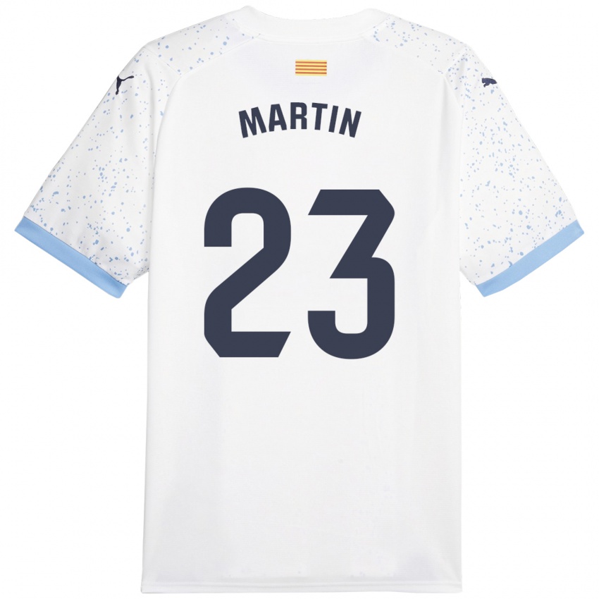 Damen Iván Martín #23 Weiß Auswärtstrikot Trikot 2023/24 T-Shirt Schweiz