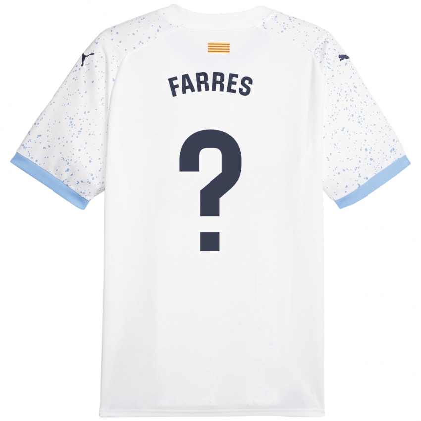 Damen Biel Farrés #0 Weiß Auswärtstrikot Trikot 2023/24 T-Shirt Schweiz