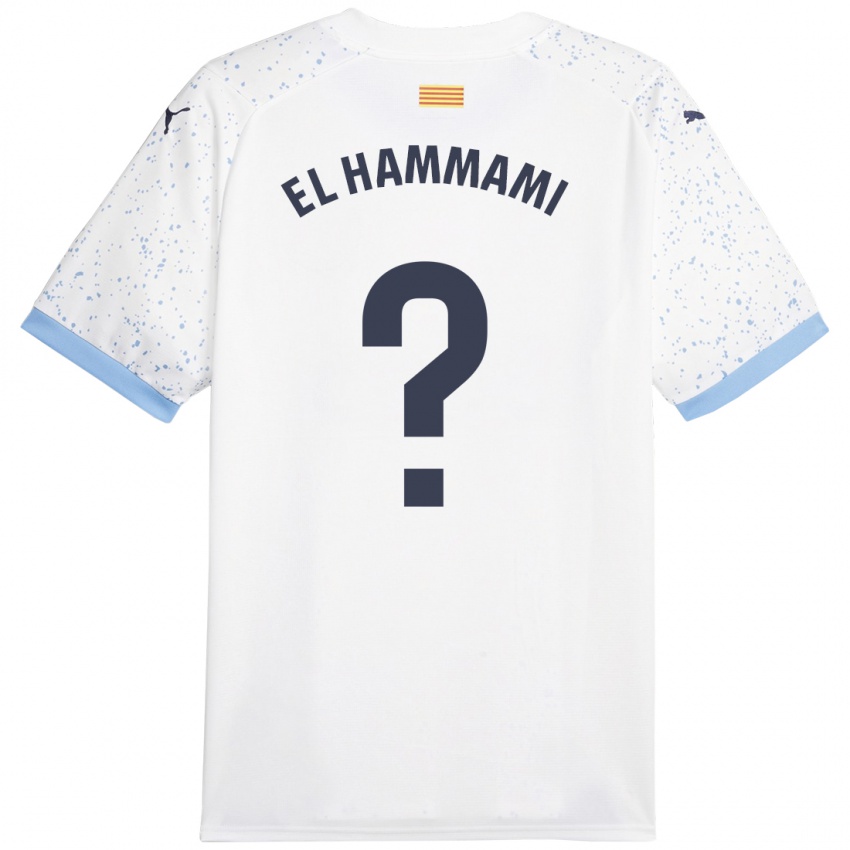 Damen Ayoub El Hammami #0 Weiß Auswärtstrikot Trikot 2023/24 T-Shirt Schweiz