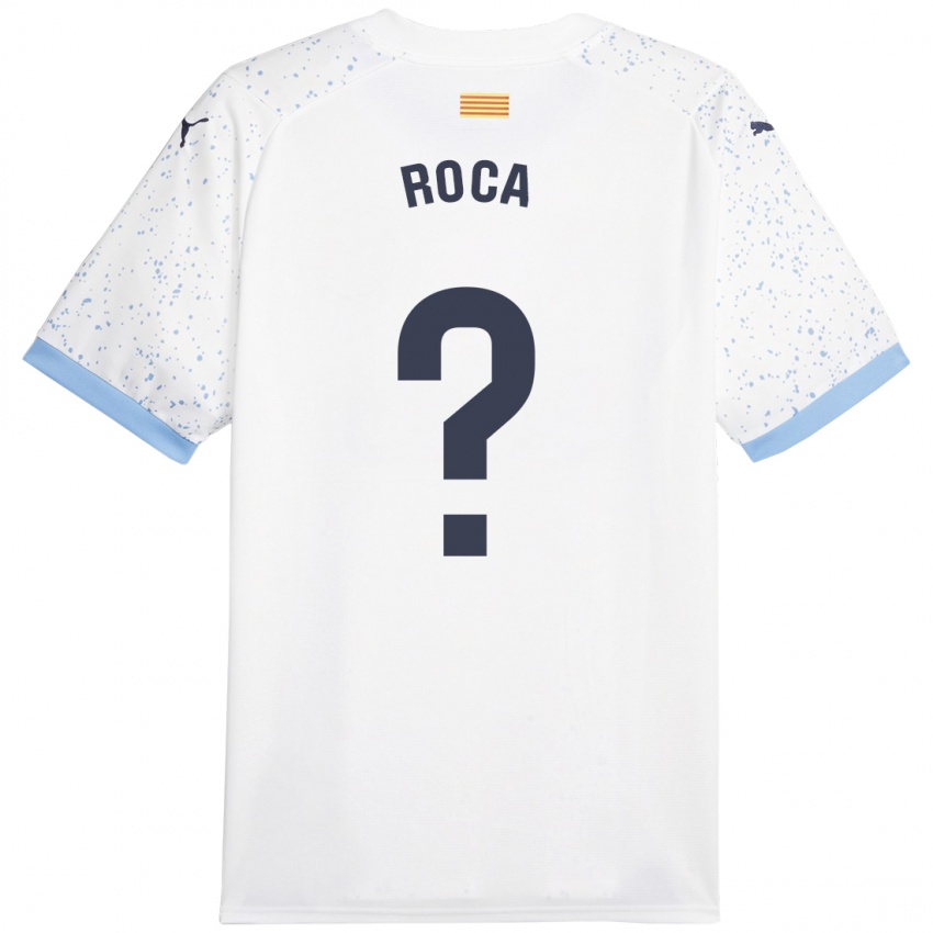 Damen Joel Roca #0 Weiß Auswärtstrikot Trikot 2023/24 T-Shirt Schweiz
