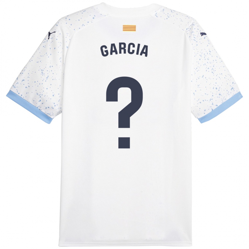 Damen Hugo García #0 Weiß Auswärtstrikot Trikot 2023/24 T-Shirt Schweiz