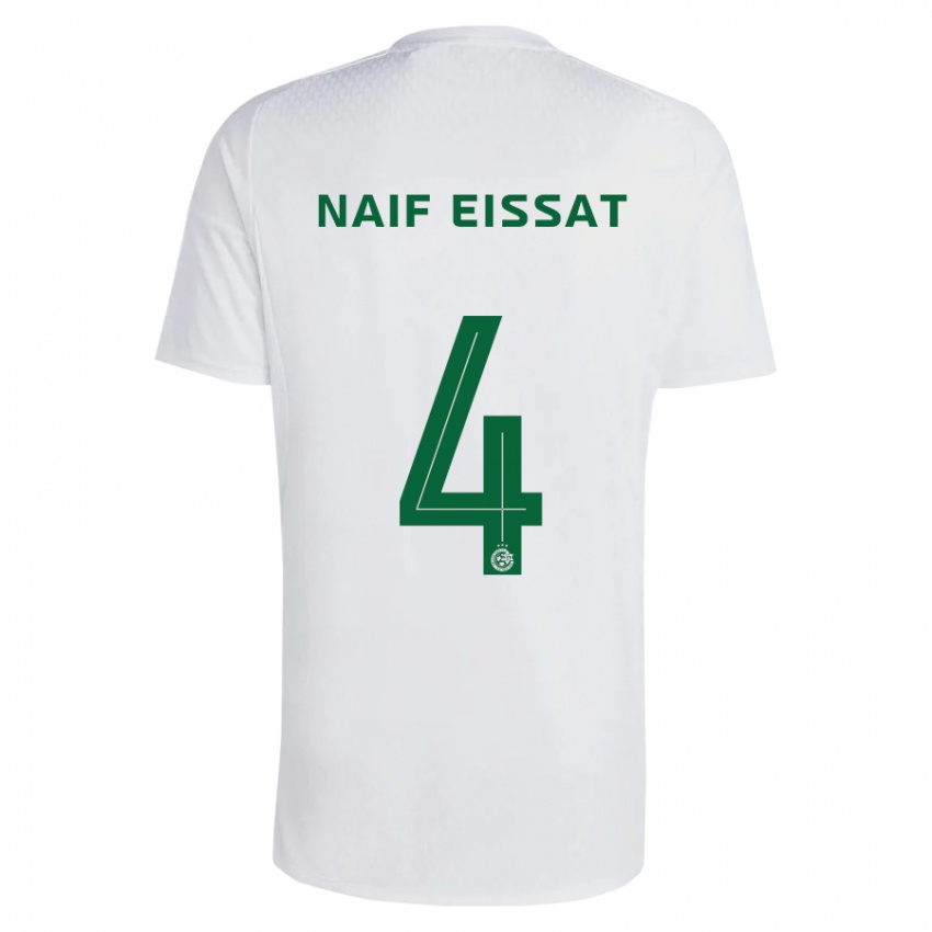 Damen Lisav Naif Eissat #4 Grün Blau Auswärtstrikot Trikot 2023/24 T-Shirt Schweiz