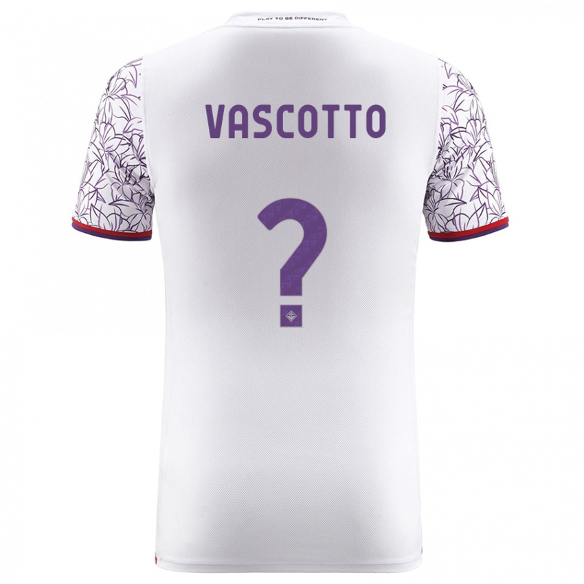 Damen Edoardo Vascotto #0 Weiß Auswärtstrikot Trikot 2023/24 T-Shirt Schweiz