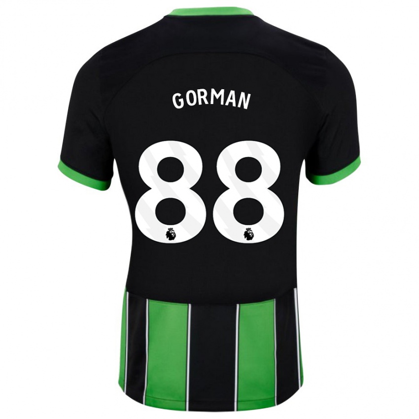Damen Ronnie Gorman #88 Schwarz Grün Auswärtstrikot Trikot 2023/24 T-Shirt Schweiz