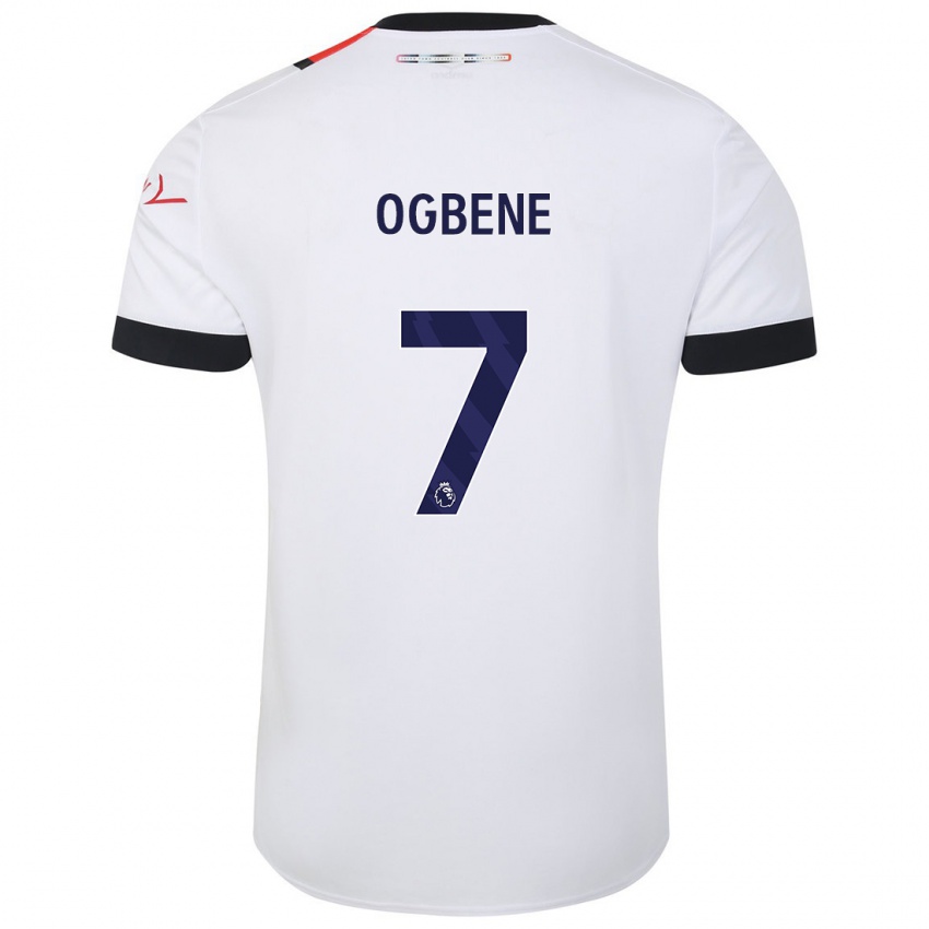 Damen Chiedozie Ogbene #7 Weiß Auswärtstrikot Trikot 2023/24 T-Shirt Schweiz