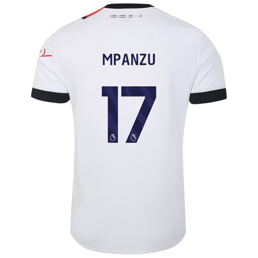 Damen Pelly Ruddock Mpanzu #17 Weiß Auswärtstrikot Trikot 2023/24 T-Shirt Schweiz