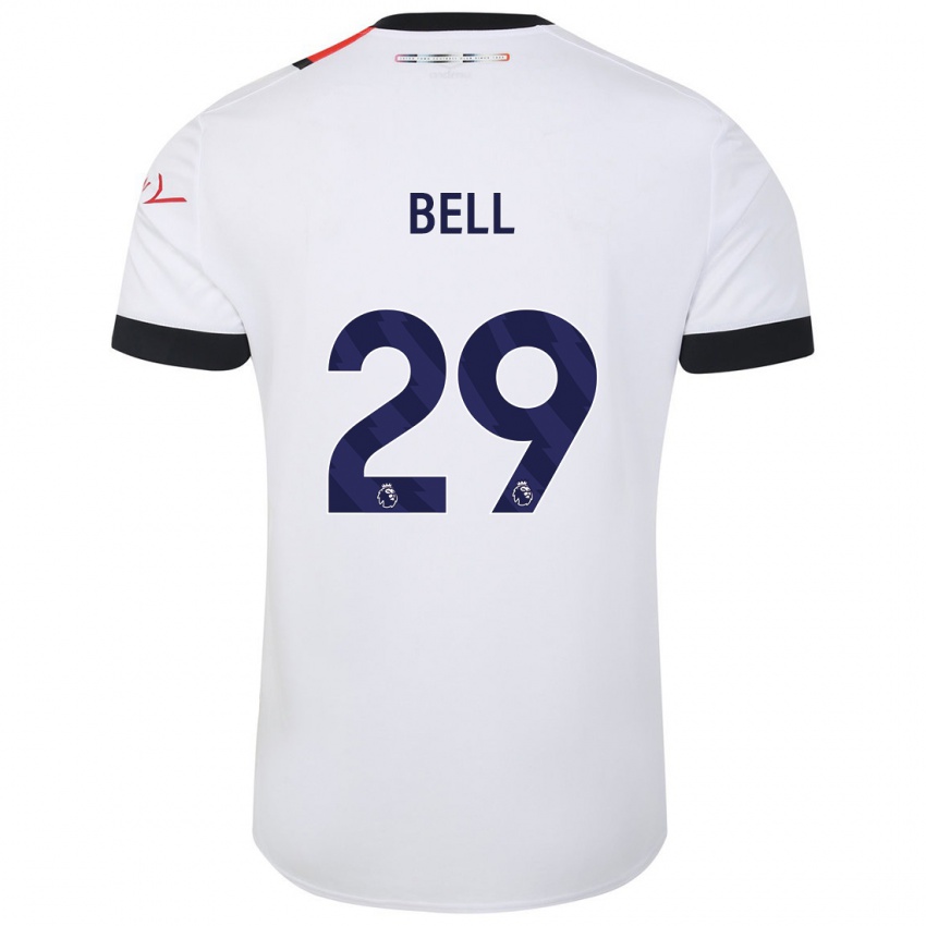 Damen Amari'i Bell #29 Weiß Auswärtstrikot Trikot 2023/24 T-Shirt Schweiz