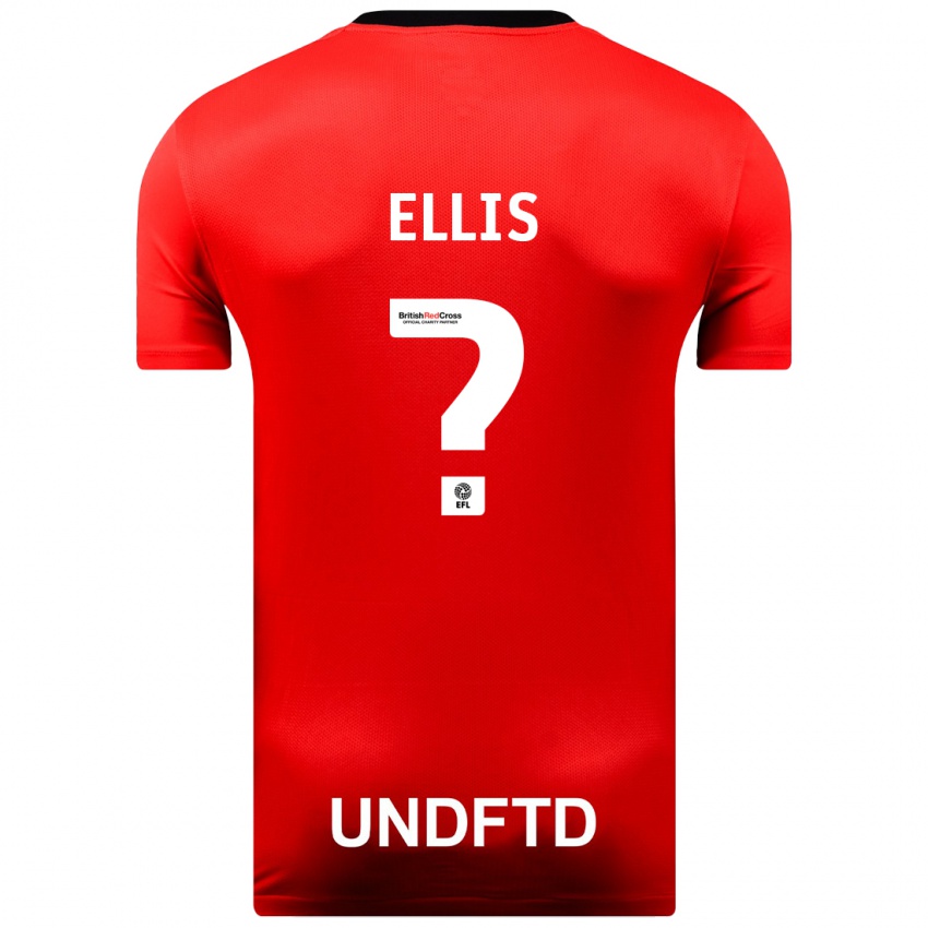 Femme Maillot O'shea Ellis #0 Rouge Tenues Extérieur 2023/24 T-Shirt Suisse