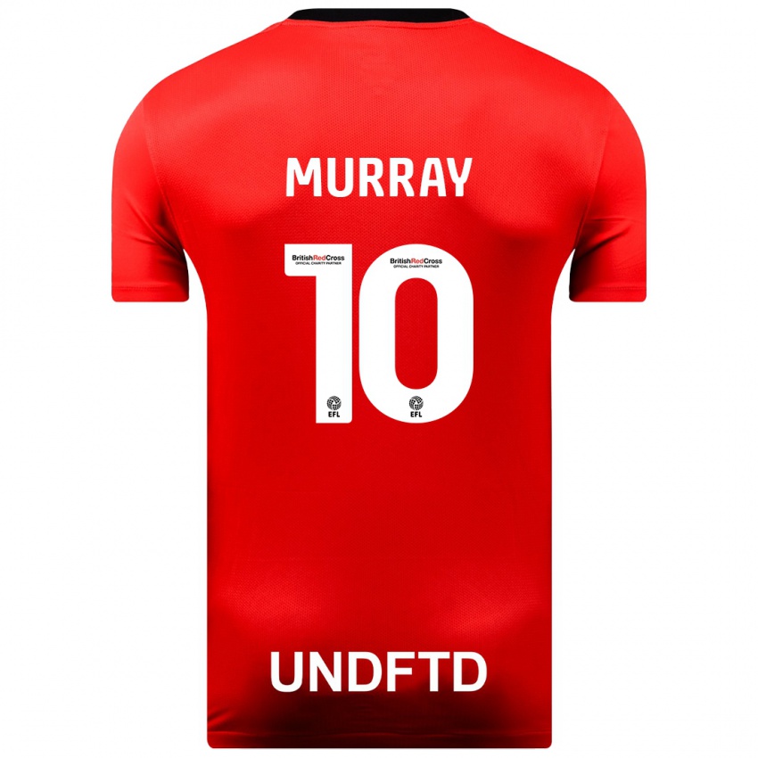 Damen Christie Murray #10 Rot Auswärtstrikot Trikot 2023/24 T-Shirt Schweiz