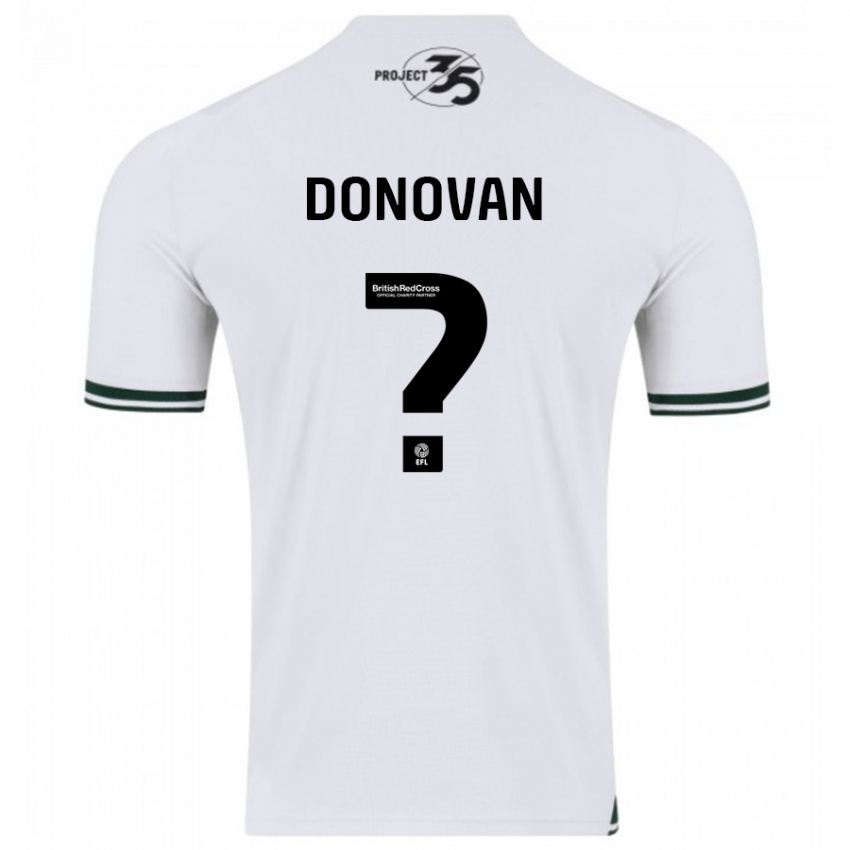 Damen Henry Donovan #0 Weiß Auswärtstrikot Trikot 2023/24 T-Shirt Schweiz