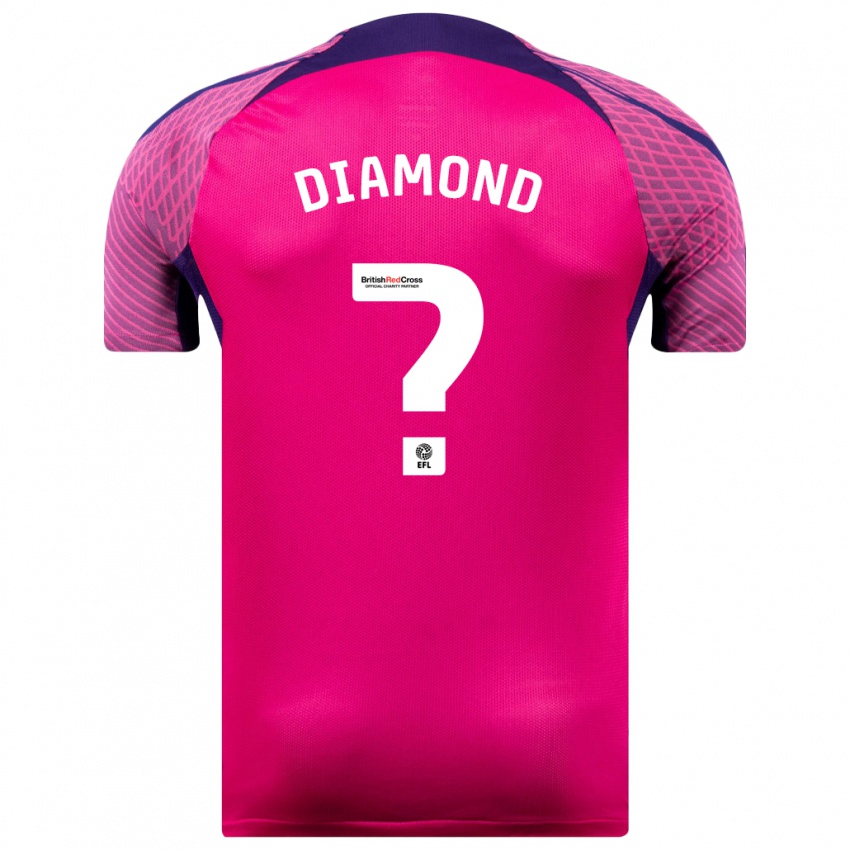 Femme Maillot Jack Diamond #0 Violet Tenues Extérieur 2023/24 T-Shirt Suisse