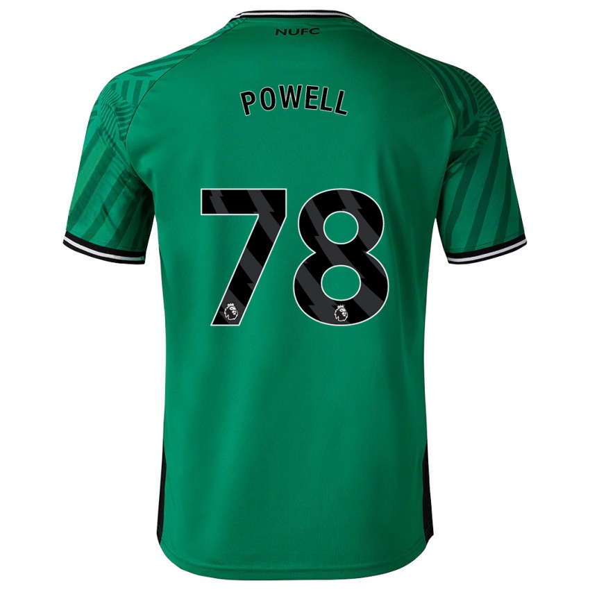 Damen Harry Powell #78 Grün Auswärtstrikot Trikot 2023/24 T-Shirt Schweiz