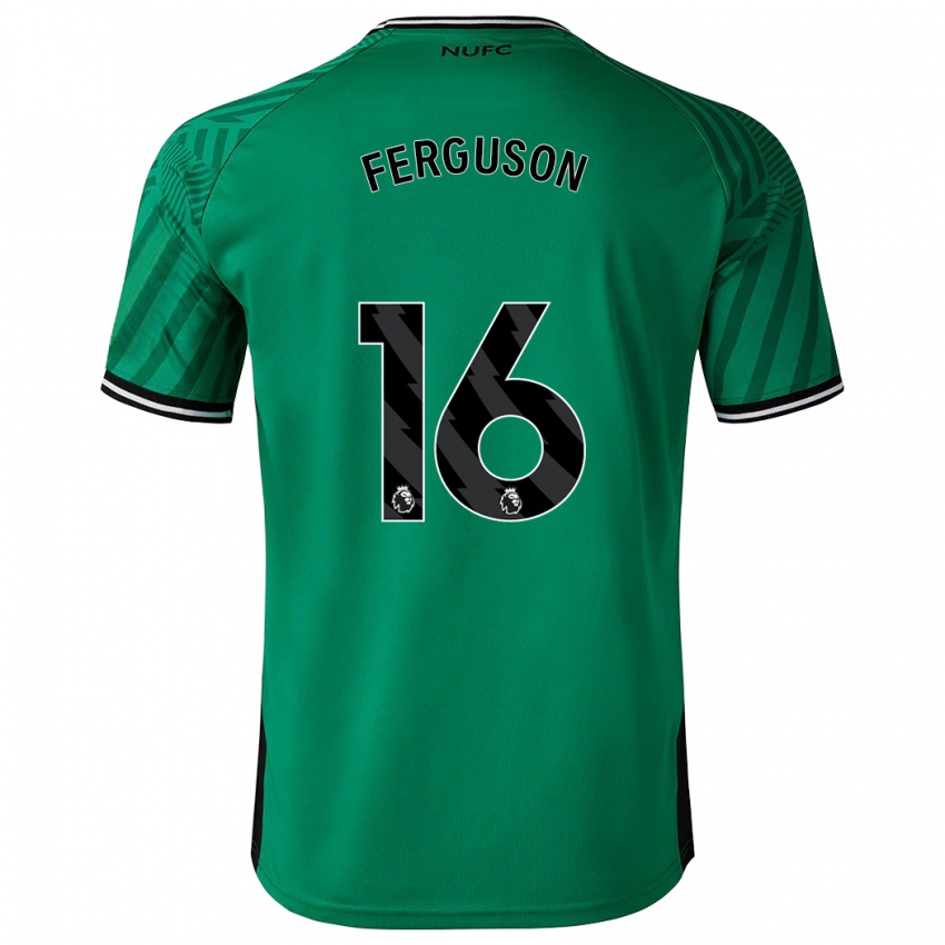 Femme Maillot Becky Ferguson #16 Vert Tenues Extérieur 2023/24 T-Shirt Suisse