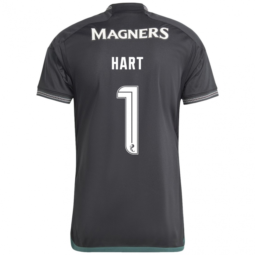 Damen Joe Hart #1 Schwarz Auswärtstrikot Trikot 2023/24 T-Shirt Schweiz