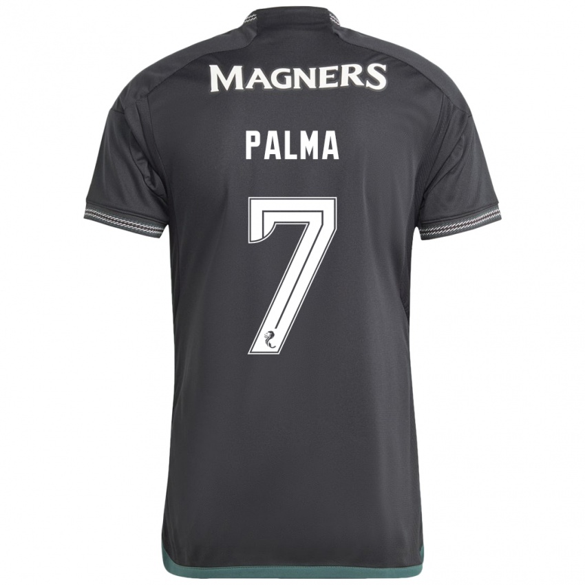 Damen Luis Palma #7 Schwarz Auswärtstrikot Trikot 2023/24 T-Shirt Schweiz