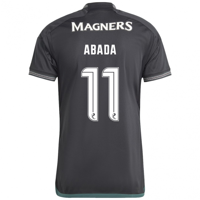 Damen Liel Abada #11 Schwarz Auswärtstrikot Trikot 2023/24 T-Shirt Schweiz