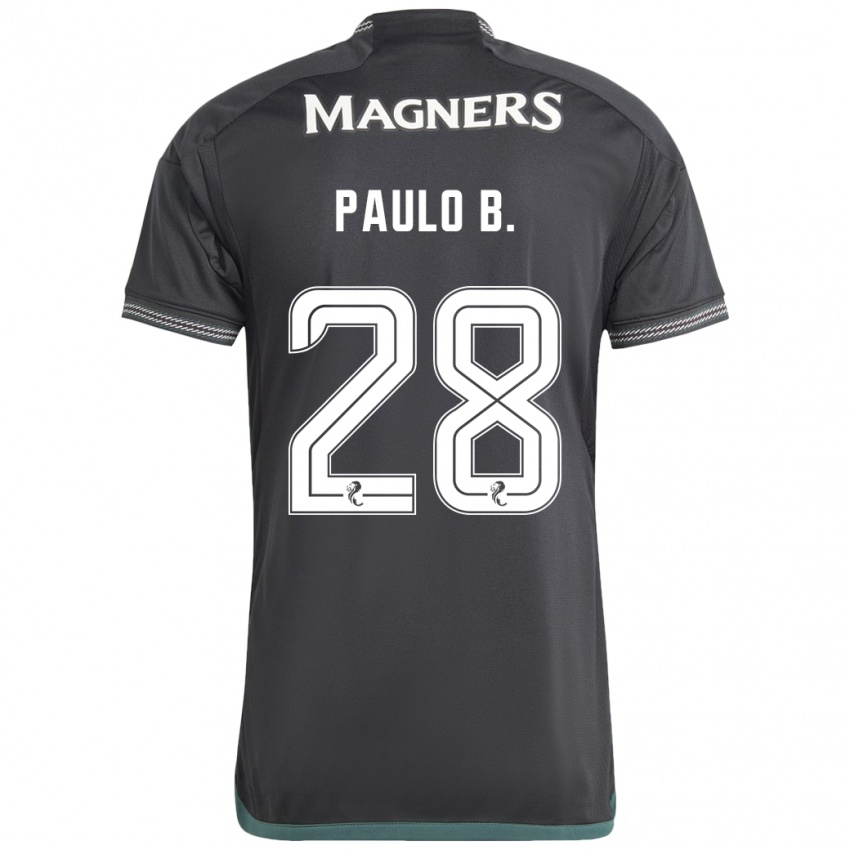 Damen Paulo Bernardo #28 Schwarz Auswärtstrikot Trikot 2023/24 T-Shirt Schweiz