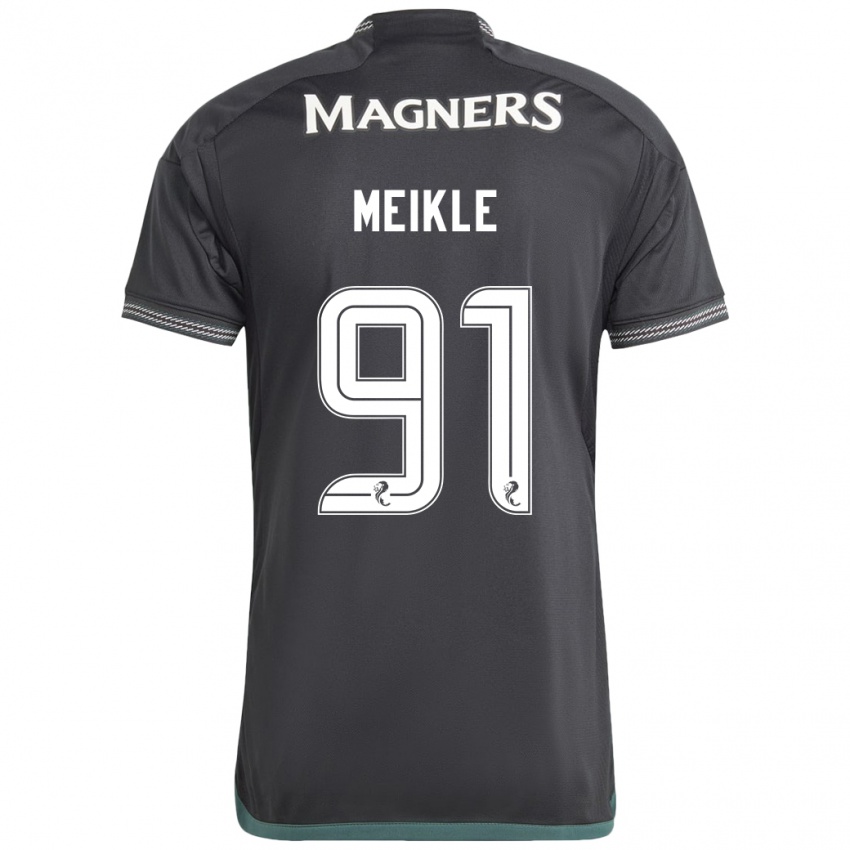 Damen Jamie Meikle #91 Schwarz Auswärtstrikot Trikot 2023/24 T-Shirt Schweiz