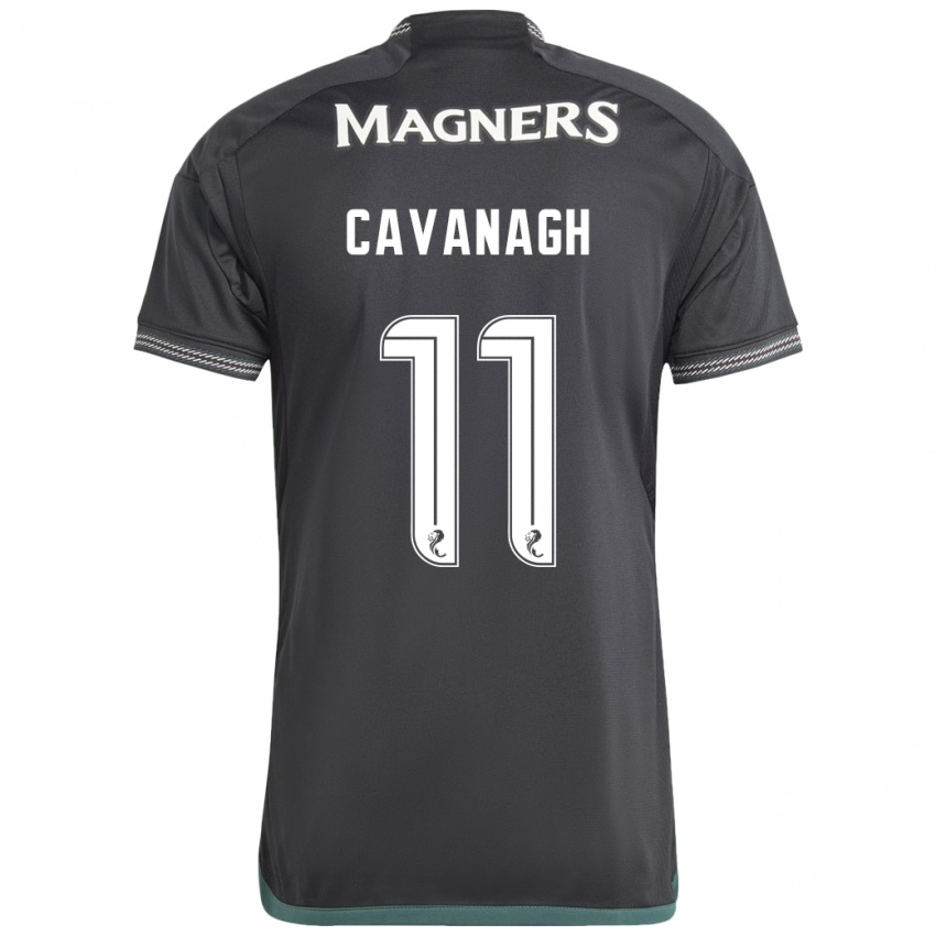 Damen Colette Cavanagh #11 Schwarz Auswärtstrikot Trikot 2023/24 T-Shirt Schweiz