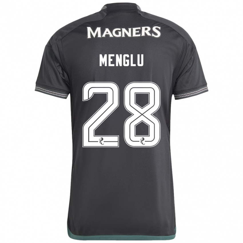 Damen Shen Menglu #28 Schwarz Auswärtstrikot Trikot 2023/24 T-Shirt Schweiz