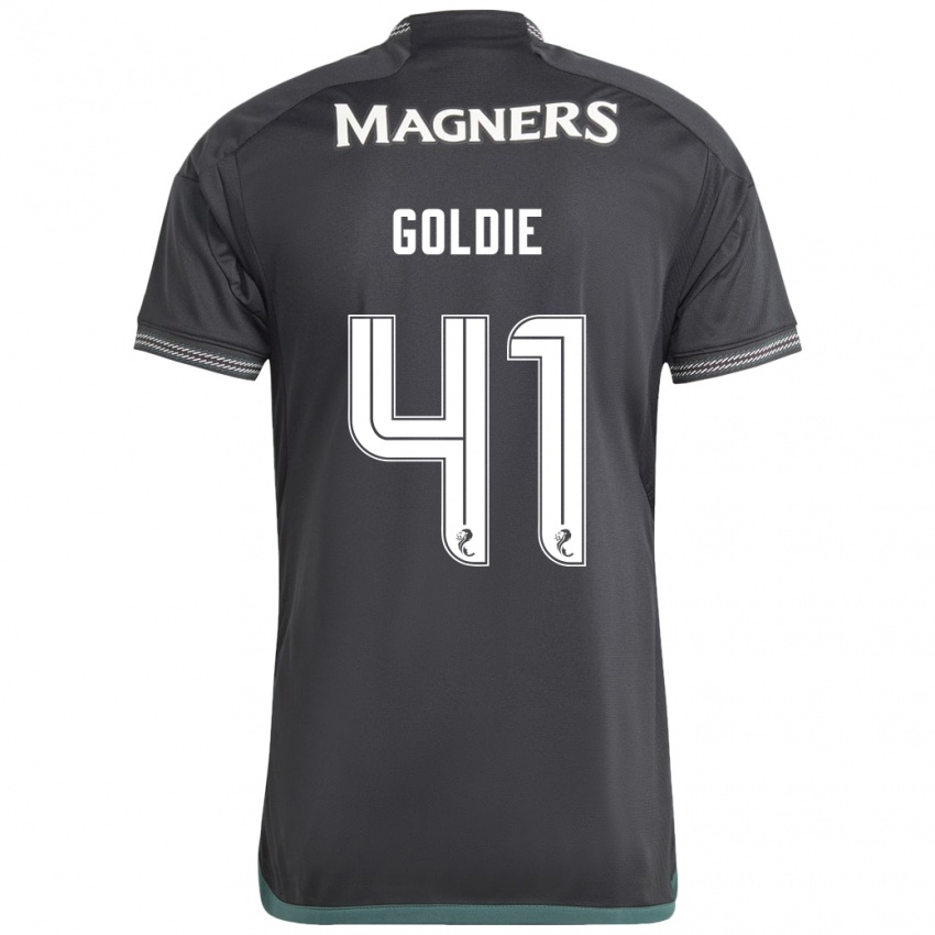 Damen Clare Goldie #41 Schwarz Auswärtstrikot Trikot 2023/24 T-Shirt Schweiz
