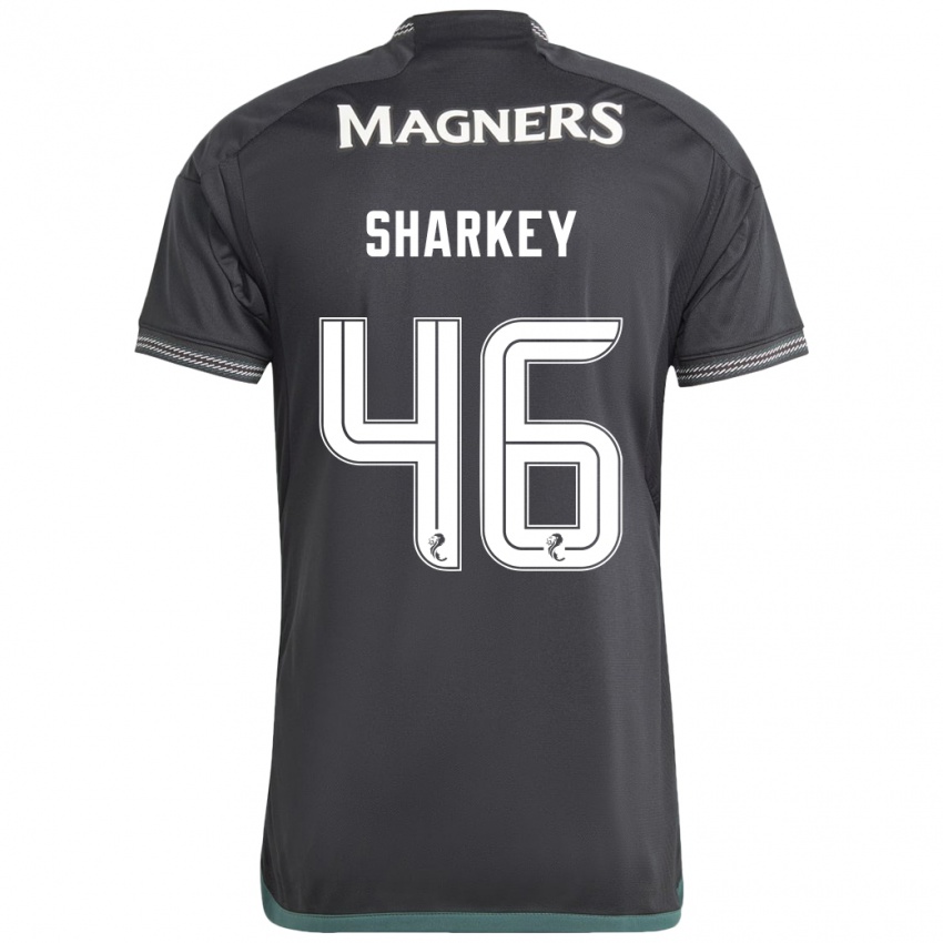 Damen Amy Sharkey #46 Schwarz Auswärtstrikot Trikot 2023/24 T-Shirt Schweiz