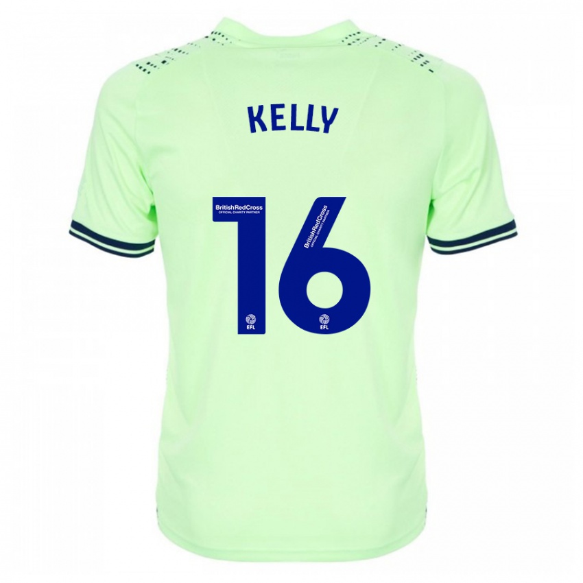 Damen Martin Kelly #16 Marine Auswärtstrikot Trikot 2023/24 T-Shirt Schweiz