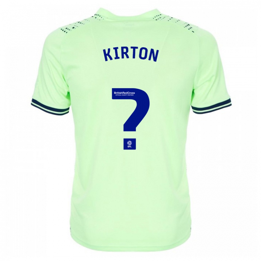 Damen Archie Kirton #0 Marine Auswärtstrikot Trikot 2023/24 T-Shirt Schweiz