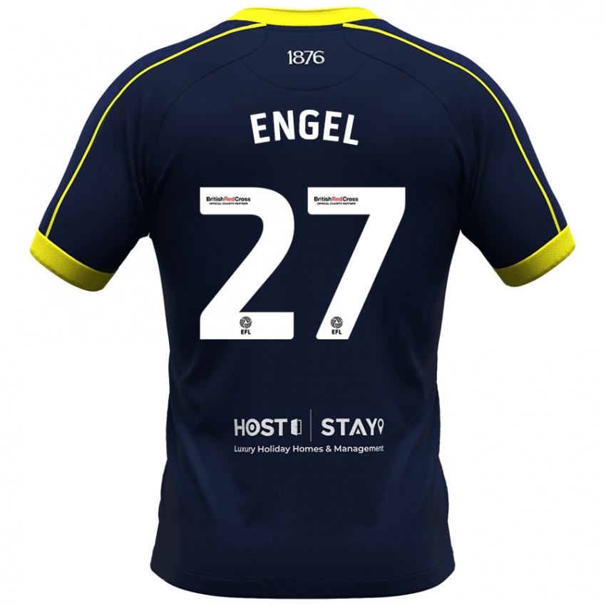 Femme Maillot Lukas Engel #27 Marin Tenues Extérieur 2023/24 T-Shirt Suisse
