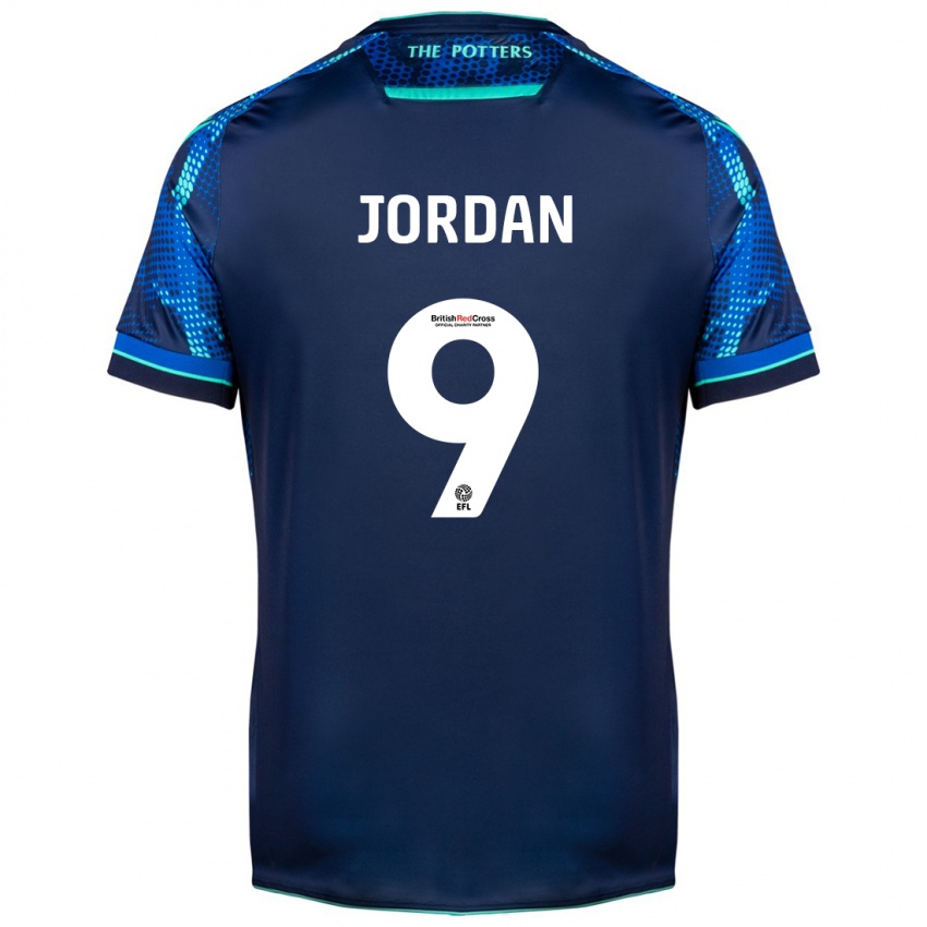 Damen Saffron Jordan #9 Marine Auswärtstrikot Trikot 2023/24 T-Shirt Schweiz