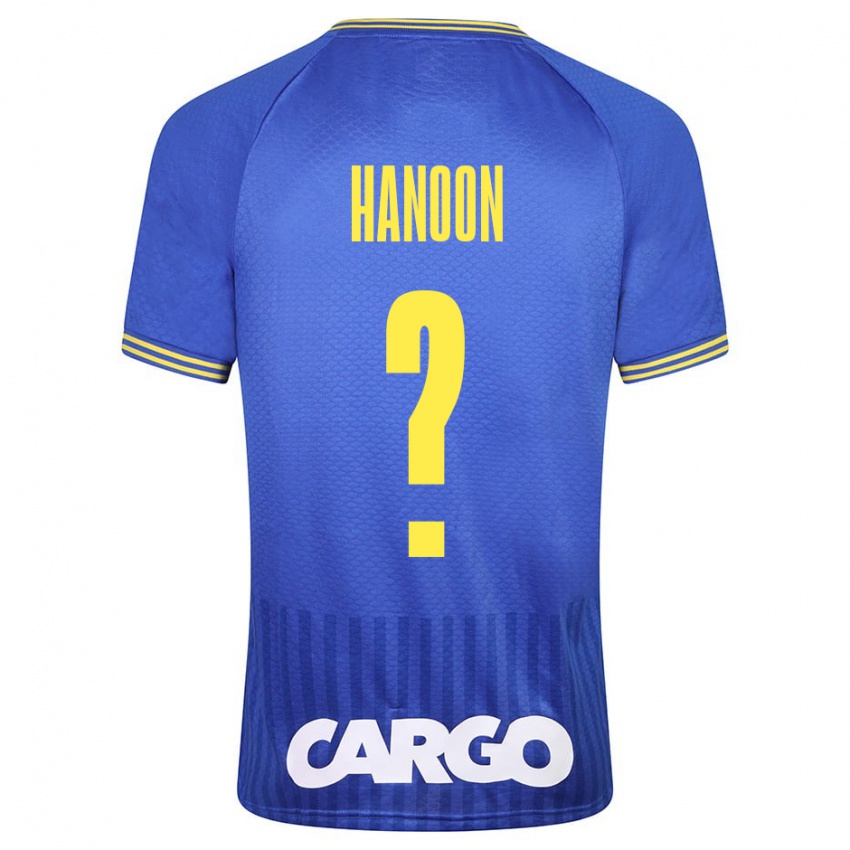Femme Maillot Agam Hanoon #0 Bleu Tenues Extérieur 2023/24 T-Shirt Suisse