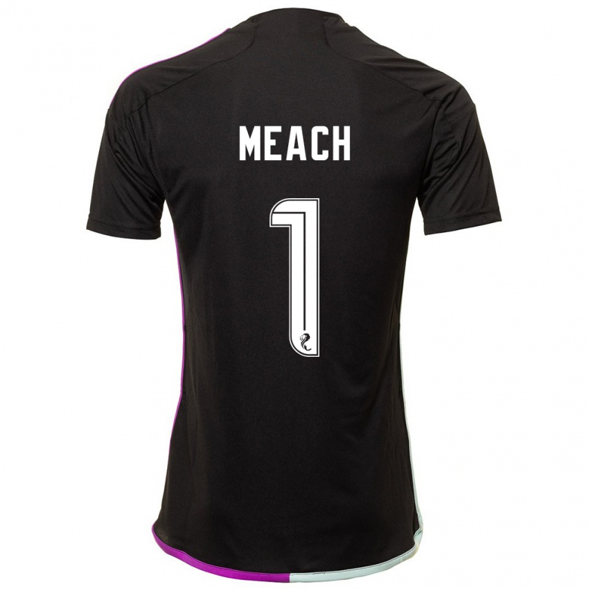 Damen Aaliyah-Jay Meach #1 Schwarz Auswärtstrikot Trikot 2023/24 T-Shirt Schweiz