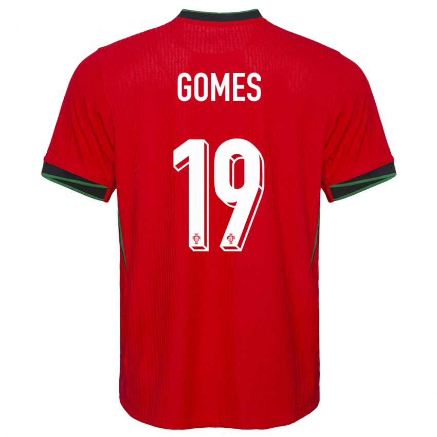 Kinder Portugal Diana Gomes #19 Rot Heimtrikot Trikot 24-26 T-Shirt Schweiz