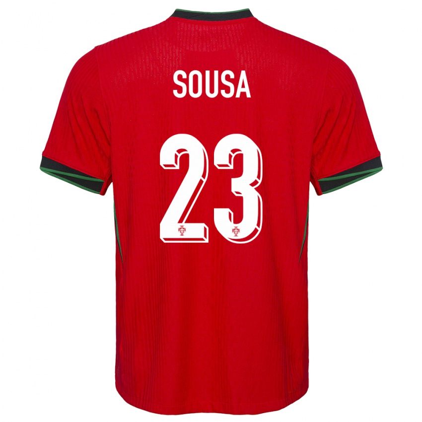 Kinder Portugal Afonso Sousa #23 Rot Heimtrikot Trikot 24-26 T-Shirt Schweiz