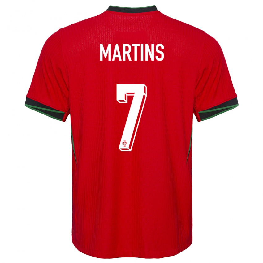 Kinder Portugal Gil Martins #7 Rot Heimtrikot Trikot 24-26 T-Shirt Schweiz