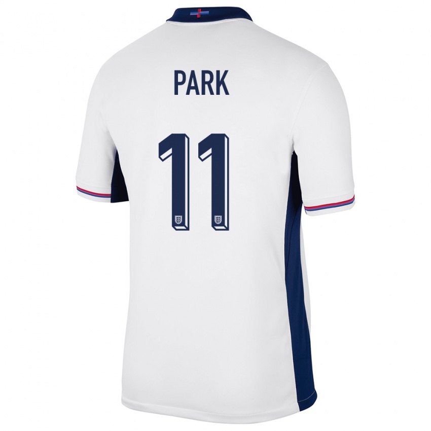 Enfant Maillot Angleterre Jess Park #11 Blanc Tenues Domicile 24-26 T-Shirt Suisse