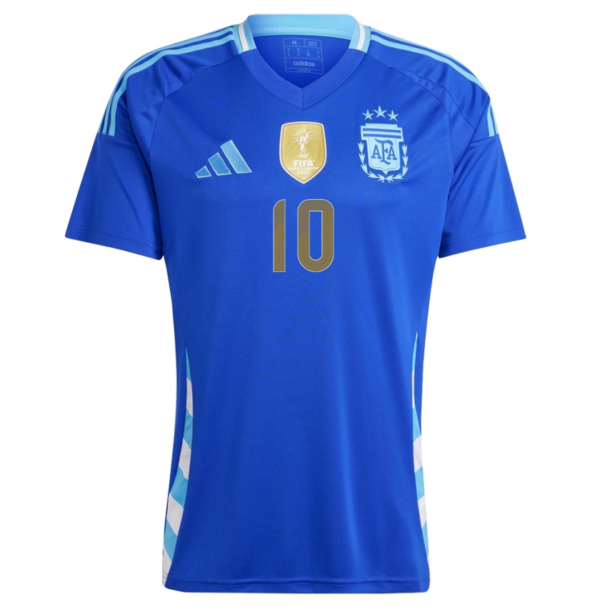 Enfant Maillot Argentine Tiago Geralnik #10 Bleu Tenues Extérieur 24-26 T-Shirt Suisse