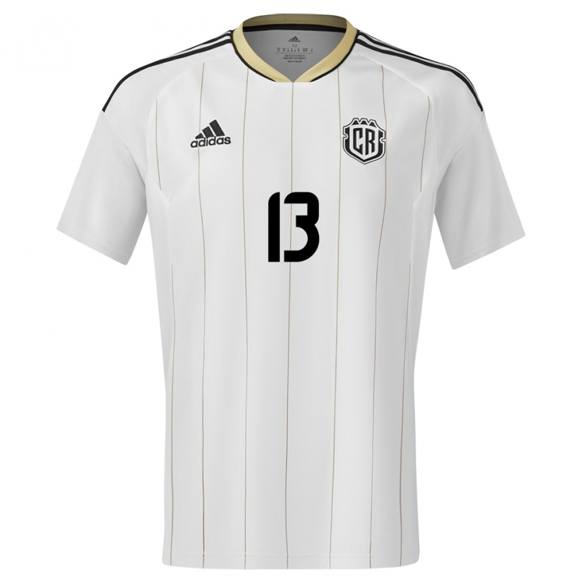 Enfant Maillot Costa Rica Gerson Torres #13 Blanc Tenues Extérieur 24-26 T-Shirt Suisse